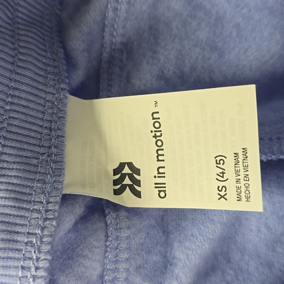 Girls' Cozy Soft Fleece Jogger | All in Motion | X Small (4/5) - Picture 7 of 11